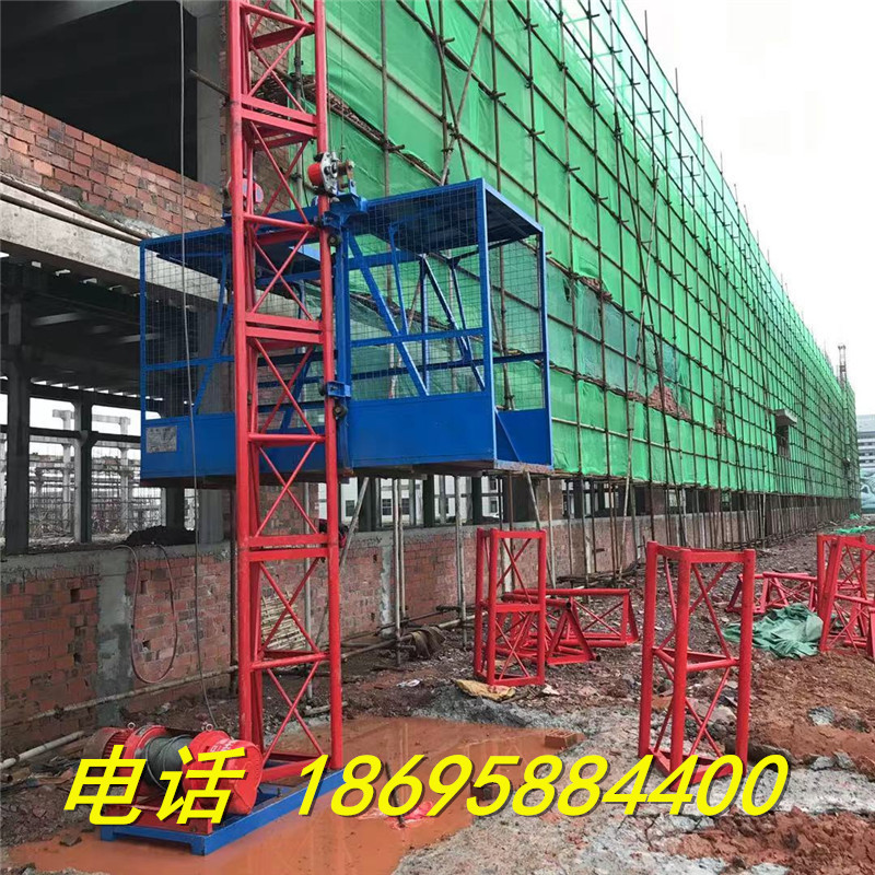 2021河南物料提升机 龙门架式物料提升机	施工升降机生产厂家