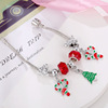 Classic Christmas bracelet, pendant, red accessory