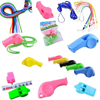 聚会海豚流线弧型儿童玩具哨子广告礼品活动比赛助威娱乐塑料口哨