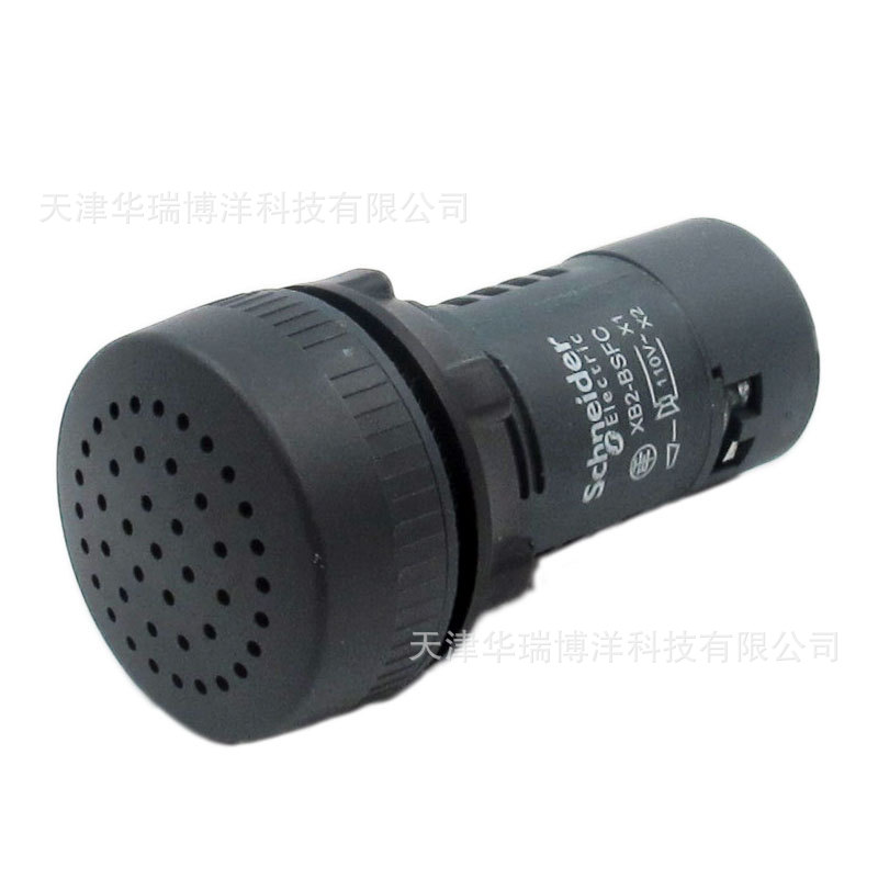 XB2BSFC蜂鸣器AC110V黑色蜂鸣器22mm持续或间断音蜂鸣器