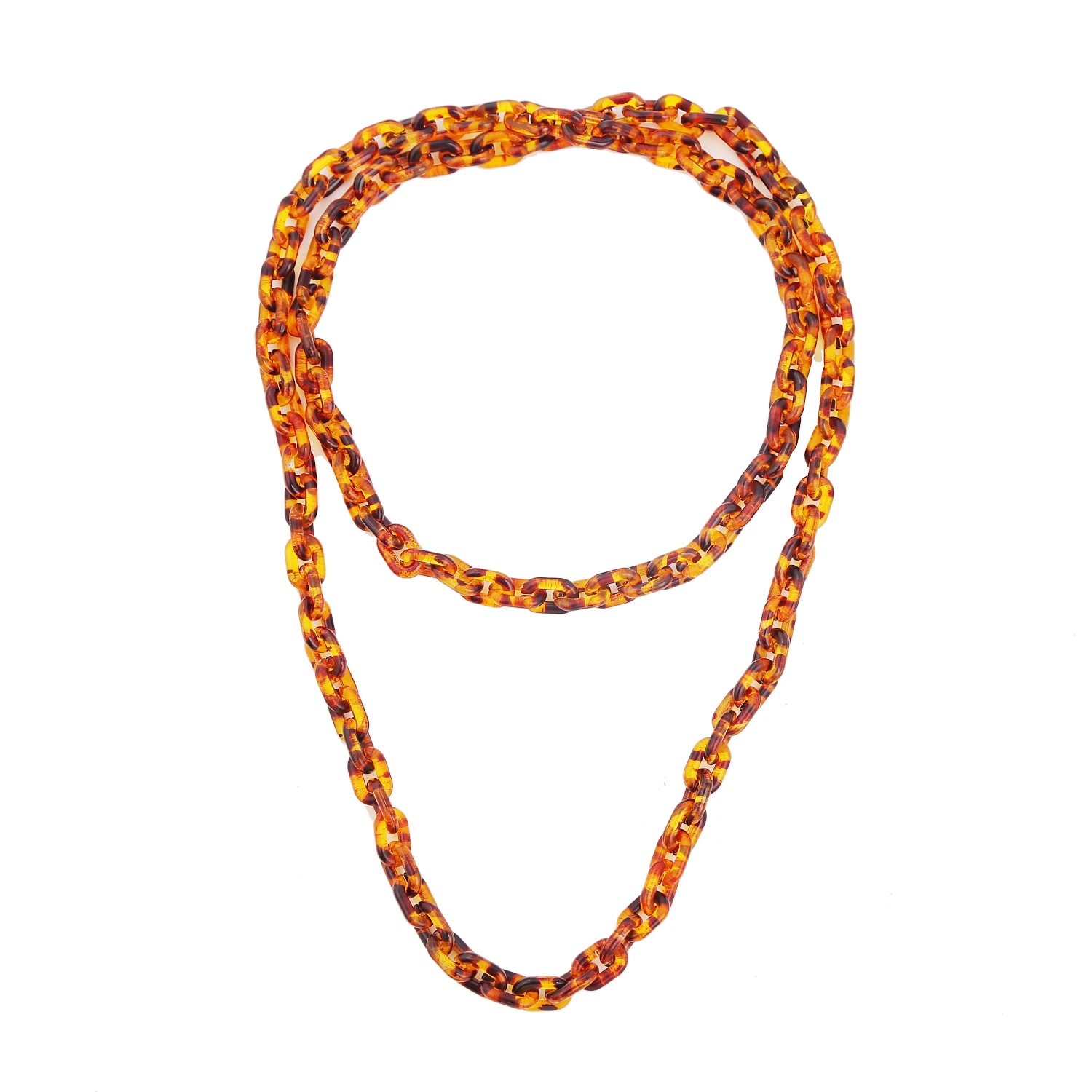 Niedliche Lila Serielle Halskette display picture 2