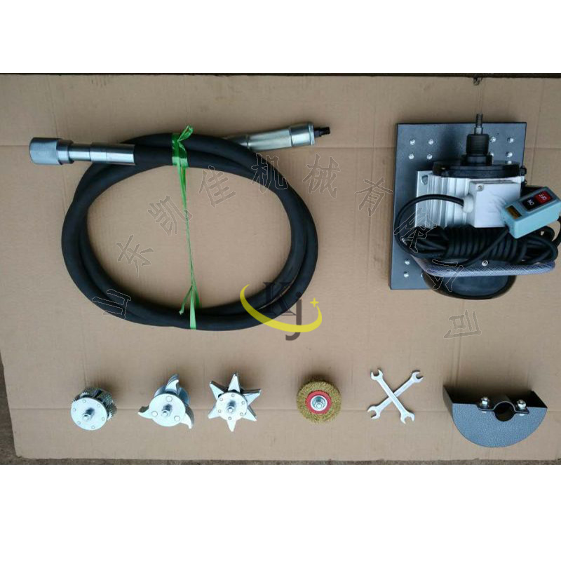 动除锈机 管道内壁除锈工具不规则表面除锈机 船用甲板电动除锈机