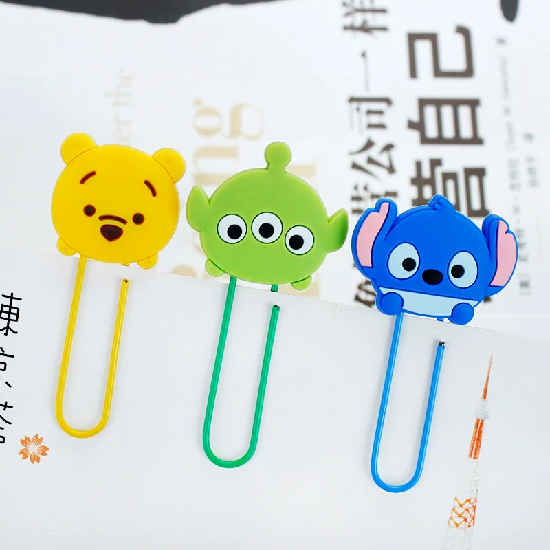 Маленькая милая металлическая булавка, канцтовары в виде мультфильма для офиса