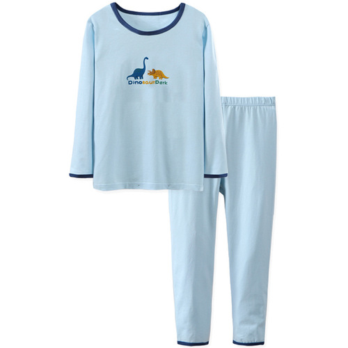 Children's clothing, children's underwear sets, home clothes, boys' autumn clothes and long trousers sets, children's pajamas, thin styles wholesale