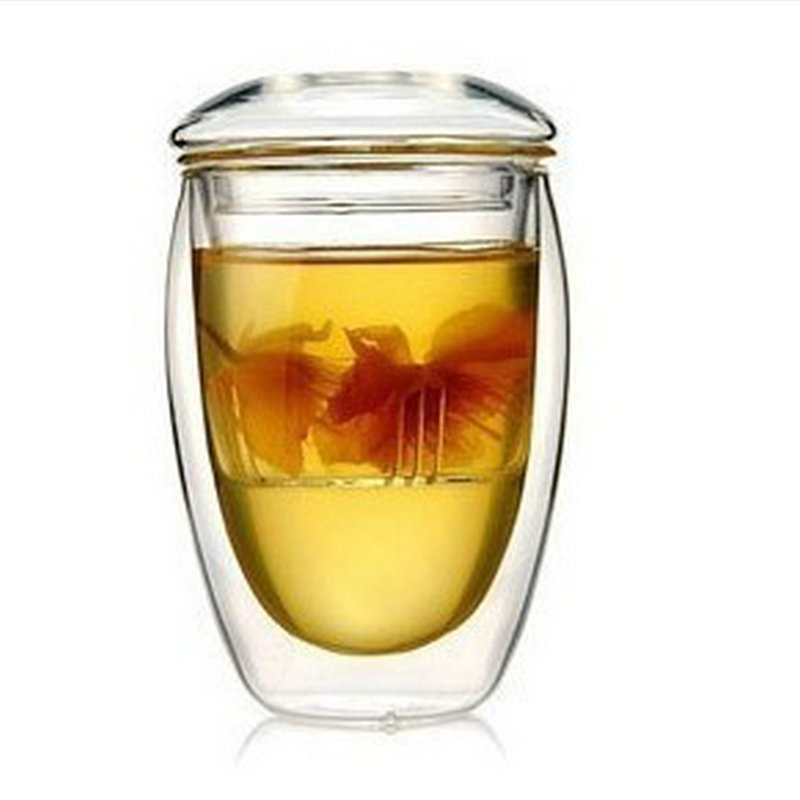 Glass tea cup