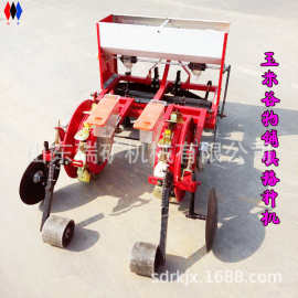 河南新乡家用玉米谷物覆膜播种机膜上打孔高粱种植机图片