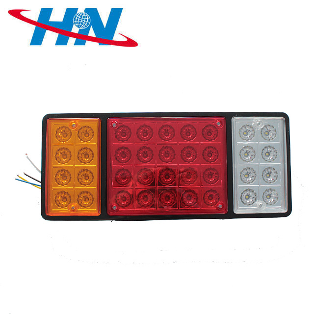 24V camión bomba camión impermeable durable luz de freno luz lateral trasera montaje