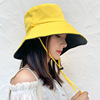 Double-sided sun protection cream, sun hat, Korean style, internet celebrity, UF-protection