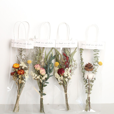 Dried flowers Bouquet of flowers Forget me not rose Daisy Sunflower ins Confidante Girlfriend A birthday present photograph prop
