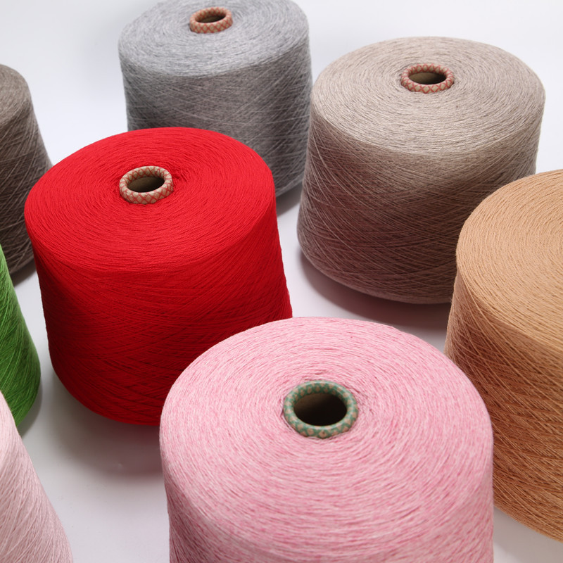 Factory direct wool wholesale 35% cashmere yarn wool yarn woven hand wool blended cashmere yarn