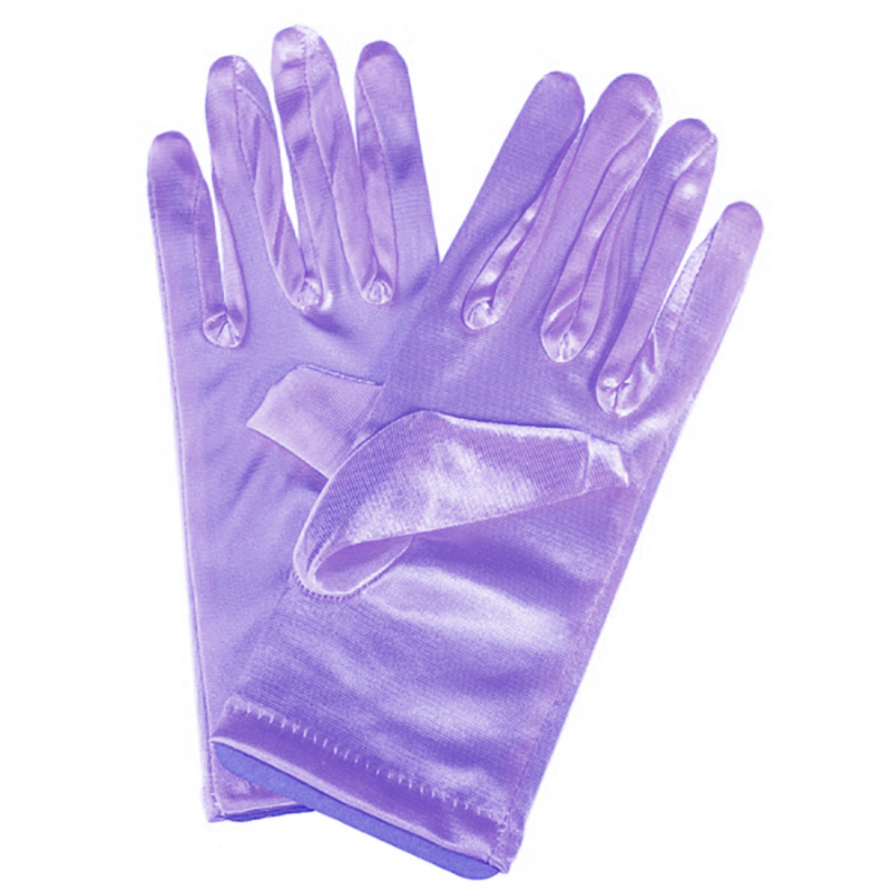 55g Weight Gloves Classification Satin Fabric Type 1 Pair Quantity Solid Color Pattern Women'S Gender Simple Style Style Women's Simple Style Solid Color Satin Gloves 1 Pair 21
