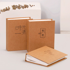 De Yuan 6-inch photo album insert style 100 sheets of cowhide paper 6-inch laminated photo album wholesale children's 6-inch photo album 