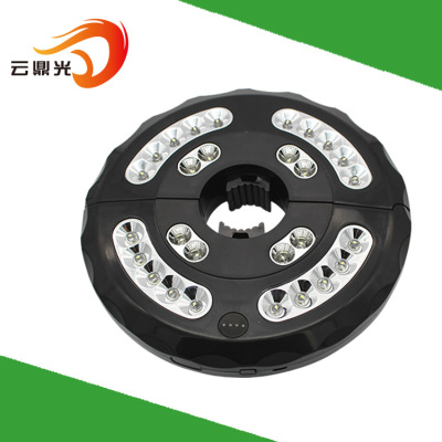 new pattern 20 + 8LED Roman Umbrella Lamp Tent lights USB External source 4AA Battery Camping lights