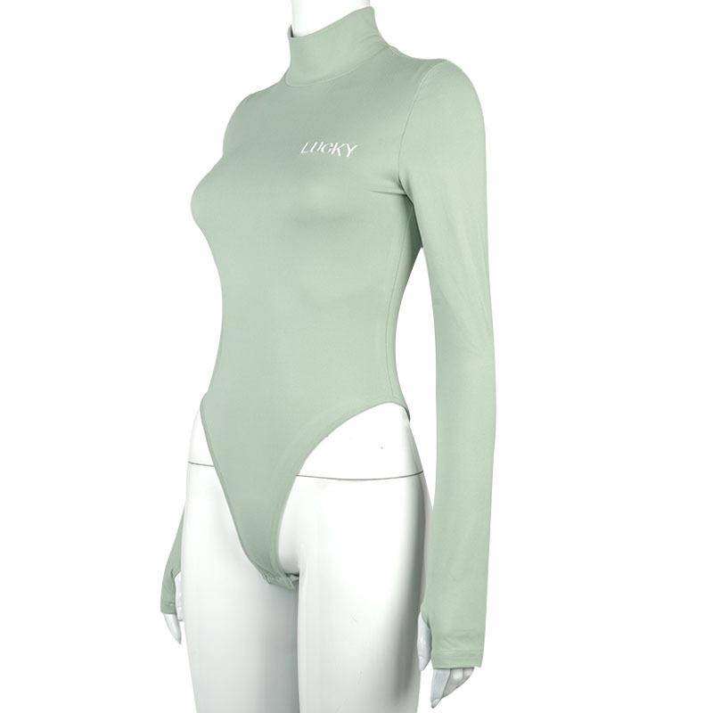 Title 17, Tuta a collo alto, vestibilità slim, stampa con...