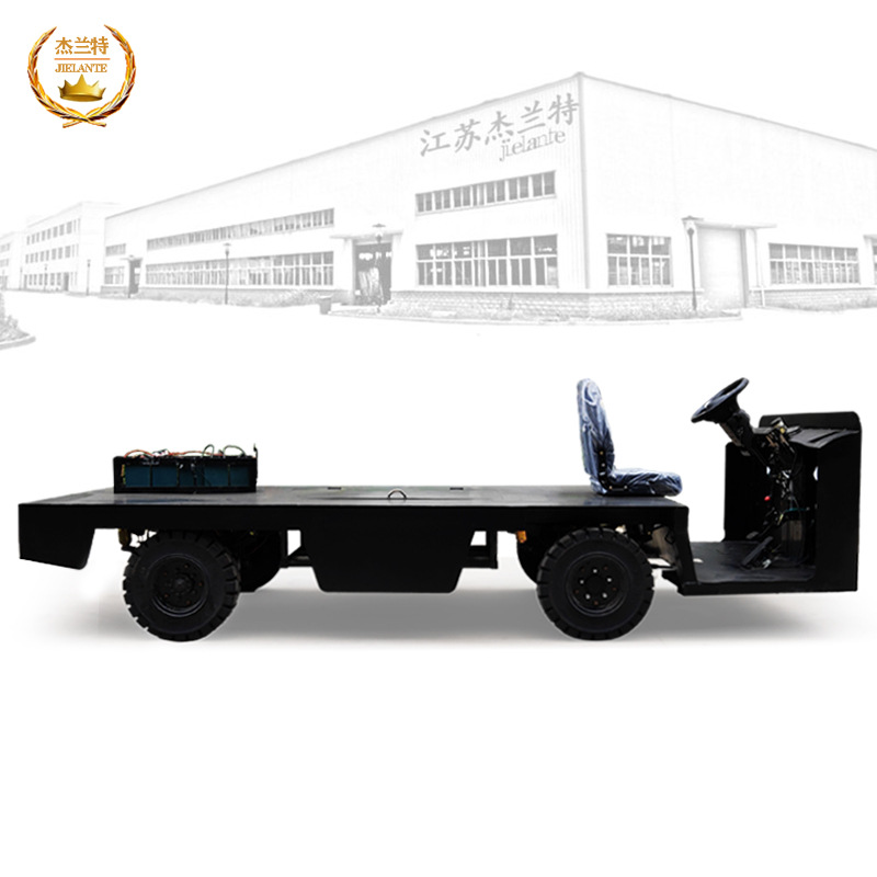 厂家批发电动四轮搬运车 电动平板车 搬运货用电动搬运车液压转向