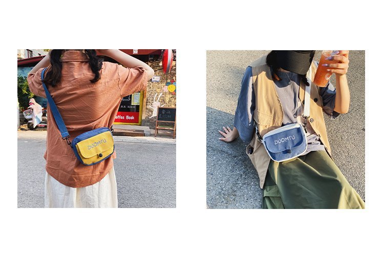 Canvas Kleine Tasche Für Frauen 2020 Neuer Stil Ins Japanische Antike Niedlich Und Vielseitig Student Kunst Schulter Umhängetasche display picture 20