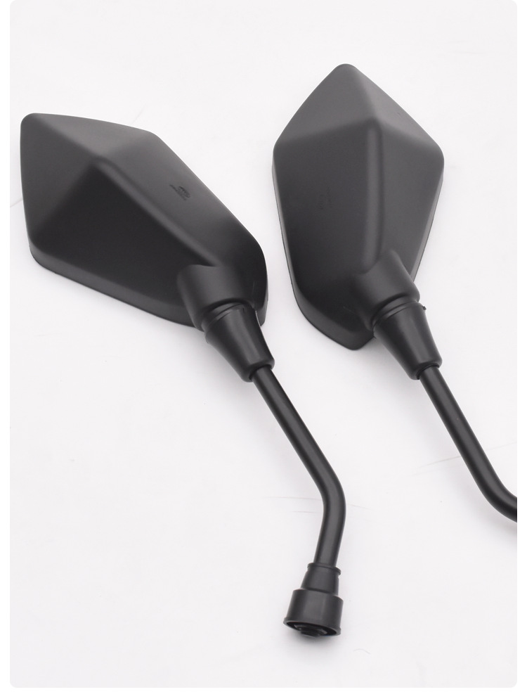 Electric Motorcycle Adjustable Reflector Modified Diamond-Shaped Convex High-Definition Reversing Rearview Mirror Universal 10m 8m