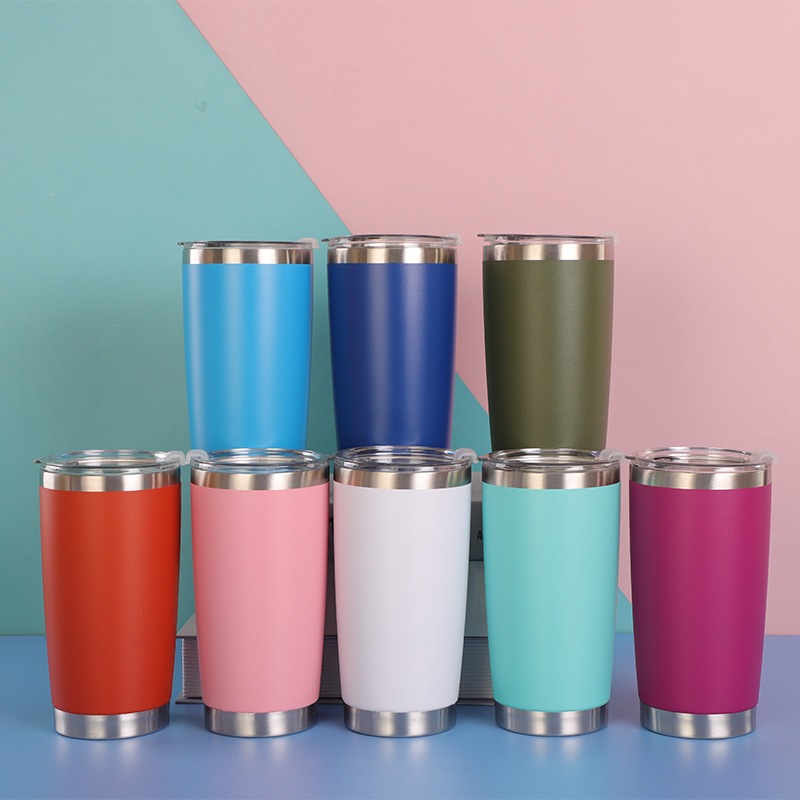 厂家直销保温杯 20oz汽车杯冰霸杯定制logo|ms