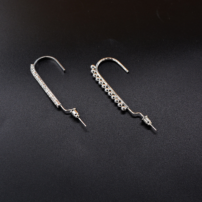 Silver Needle New Trendy Integrated Earrings display picture 3