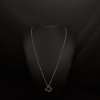 Triangle, pendant hip-hop style, necklace, long sweater for beloved, Korean style, simple and elegant design