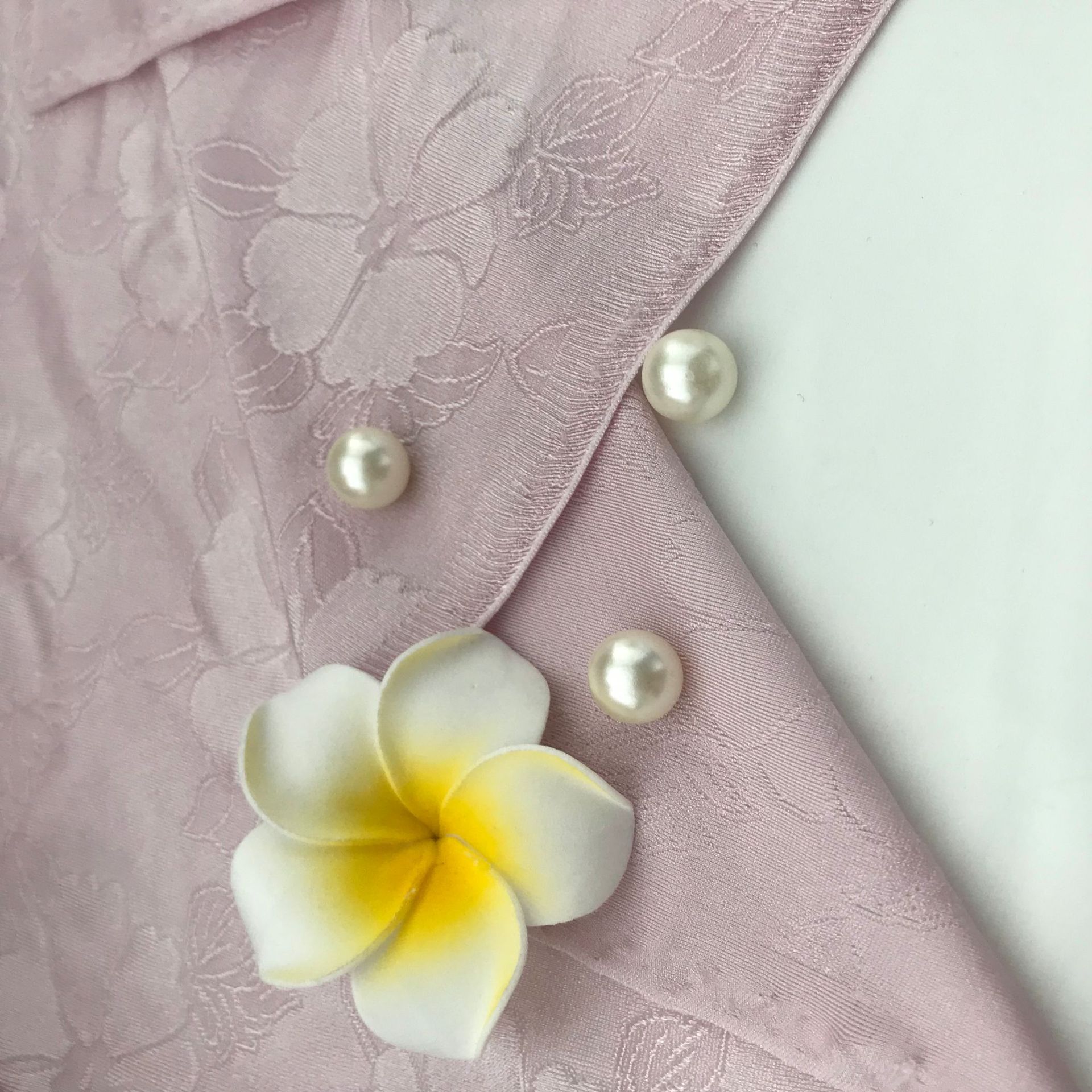 亲肤面料 经编40D有光荷叶提花面料 女士内裤面料