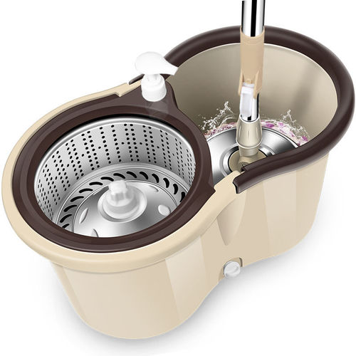 Household rotating mop bucket dual-drive mop bucket wet and dry mop good mop for lazy people no need to wash by hand