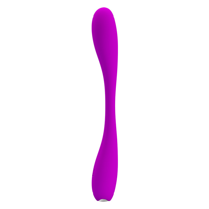 Dual Head Silicone Vibrator Waterproof Rechargeable Adult Toy_voghion.com