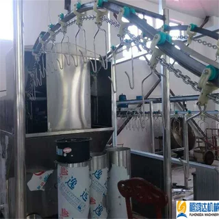 免费安装链条式扒鸡油炸流水线 全自动炸鸡设备 烤鸭成套加工设备