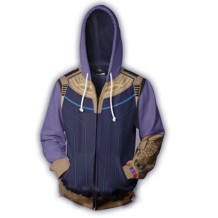 Avengers 3 Thanos Sweatshirt Cosplay Clothing Jacket Sweatshirt Avengers 3 Thanos Sweatshirt Cosplay Clothing Jacket Sweatshirt