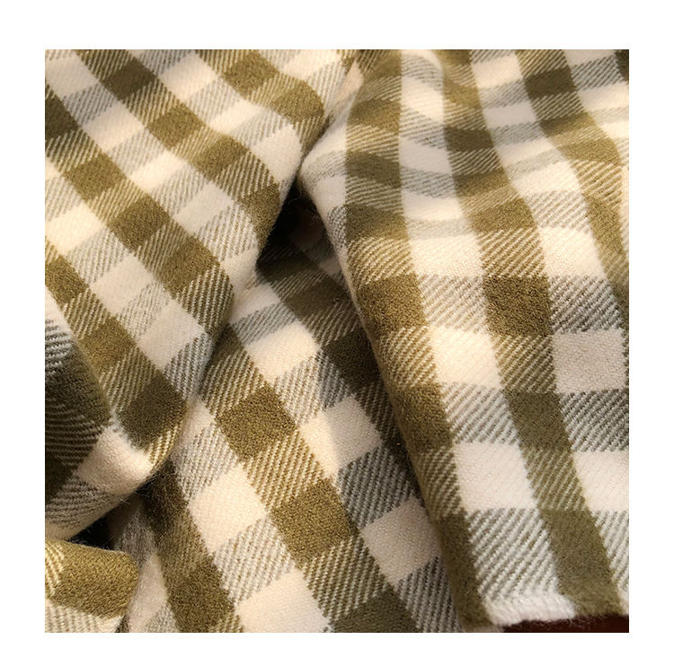 Unisex Vintage Style Plaid Polyester Scarf display picture 5