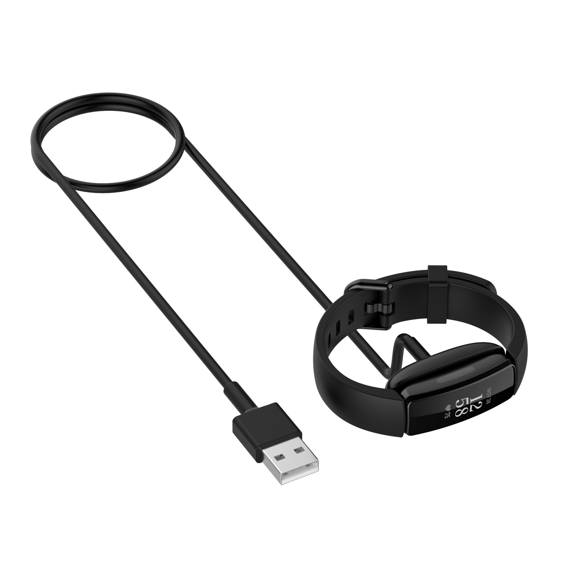 Suitable for Fitbit inspire2 watch special charging cable with chip protection to support fast charging