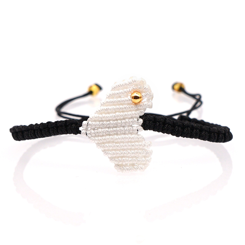 Rainbow Love Lady Bracelet Korean Love Friendship Rope Hand-knitted Jewelry display picture 13