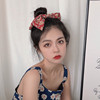 Cute hair rope for princess, elastic hair accessory, hairgrip with bow, Korean style, no hair damage