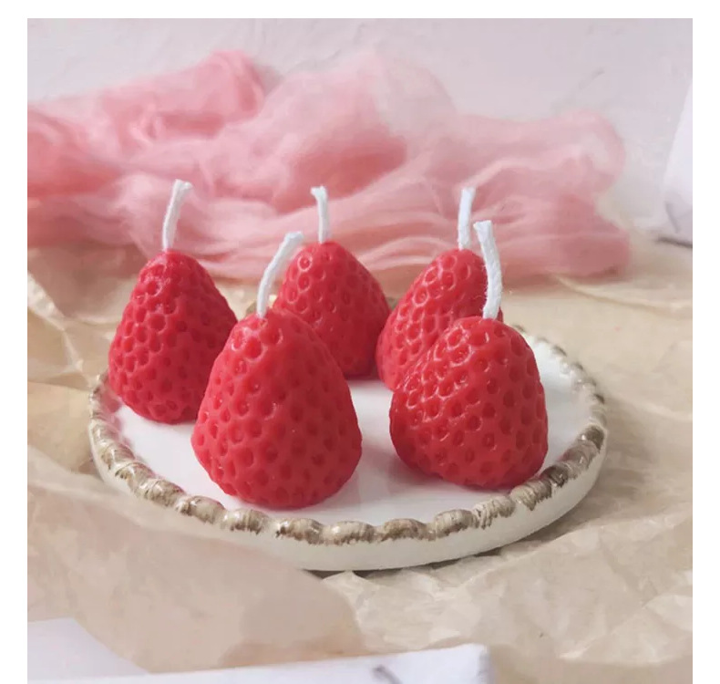 Birthday Sweet Strawberry Soy Wax 1 Piece display picture 4