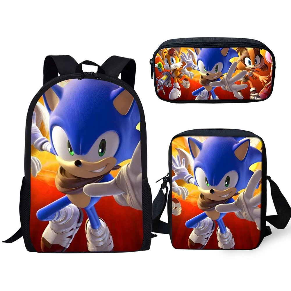 Sony, cartoon backpack, custom-made, 17inch, (Cross-border trading)