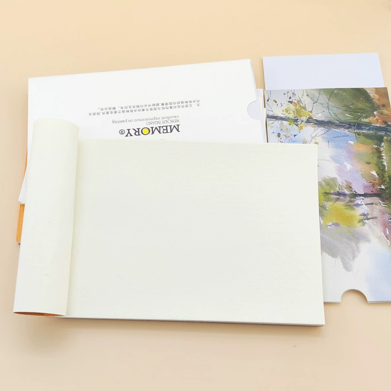 Бумажный набор для акварельной бумаги, 160 г/м², A5 (20,9×14,6 см), конверт-крышка, 24–30 листов