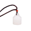 Organic seal white jade, pendant, mobile phone