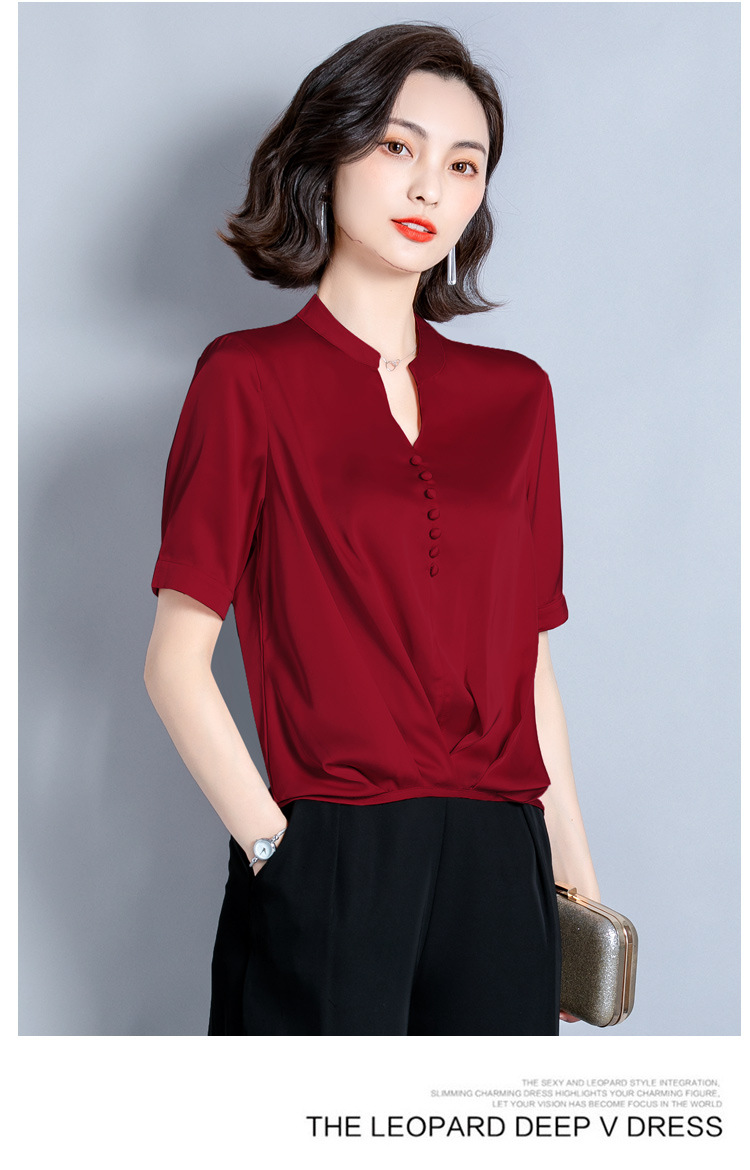 Chemisier en Mousseline de soie - Ref 3429309 Image 32