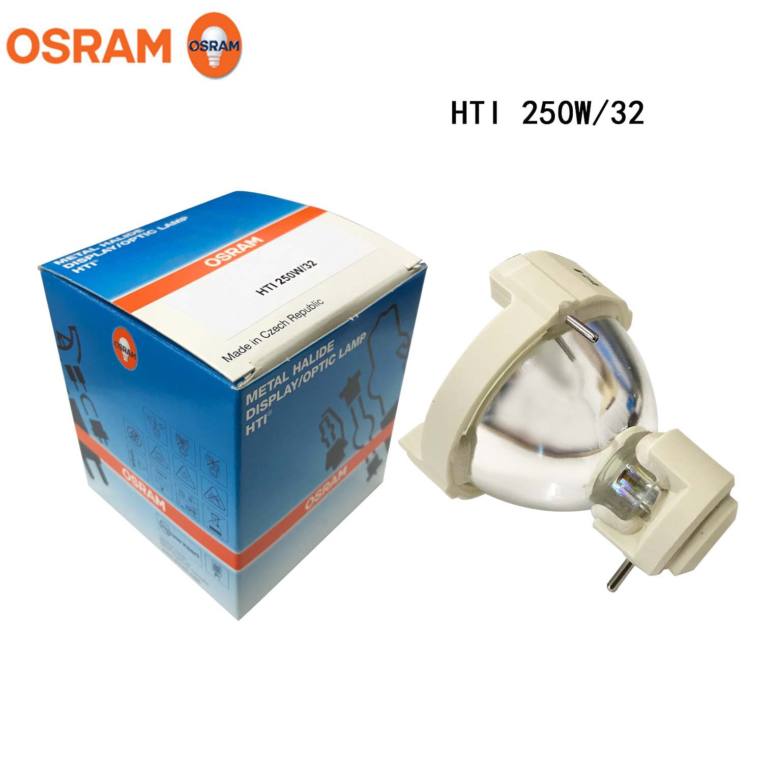 欧司朗/OSRAM HTI 250W/32 BFM手术头灯光纤冷光源灯泡 不带线