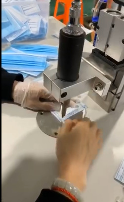 口罩焊接机 口罩耳带焊接机 超声波口罩焊接机 耳带超声波点焊机