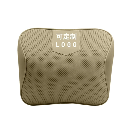Waist support waist pillow headrest memory foam - 3d-headrest-cadillac-beige