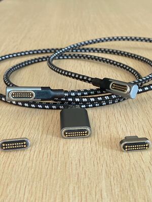 20pin Magnetic attraction data line HDMI HD line 4K60hz apply macbookpro Video charging