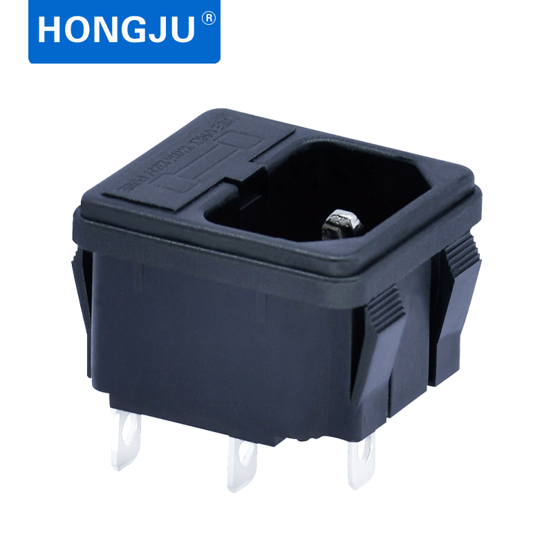 AC电源插座 抗冲击 防腐耐压3C认证 10A/250V二合一电源插座批发