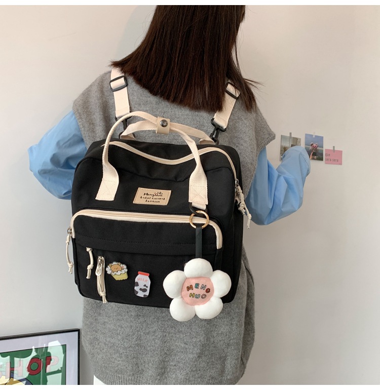 Fashion Flower Handbag Wild High Capacity Backpack display picture 52