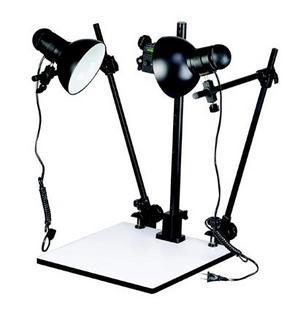 za380小型带灯翻拍架