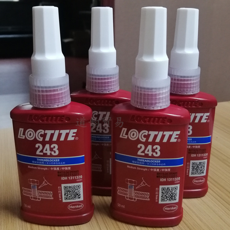 Henkel LOCTITE Loctite 243 Thread Locking agent glue blue Screw bolt Locking plastic