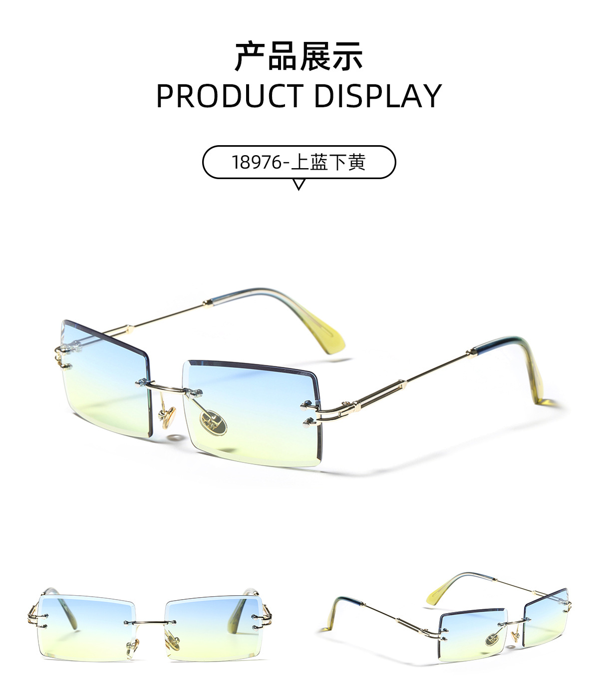 70g Weight Outdoor, Travel, Party, Fishing Occasion Women'S, Men'S, Unisex Gender Glam, Hip-Hop, Retro, Fashion, Simple Style Style Dark Green, Purple, Green, Blue, Gold Color  Retro Diamond Trim Transparent Glasses 3