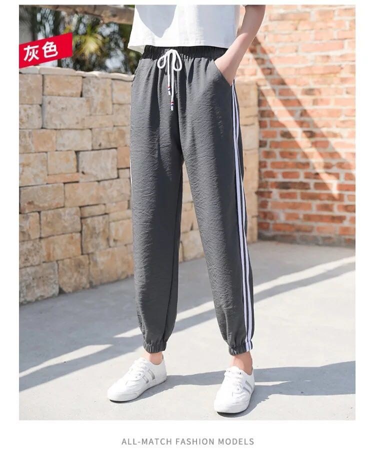 Pantalon léger femme en coton - Ref 3429918 Image 1