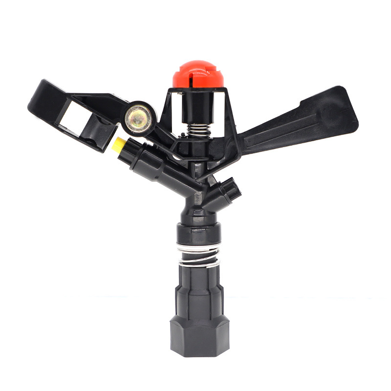 6 puntos de rotación doble boquilla de rotación micro-spray horticultura boquilla de rotación automática de brazo giratorio césped césped rotación sin impuestos