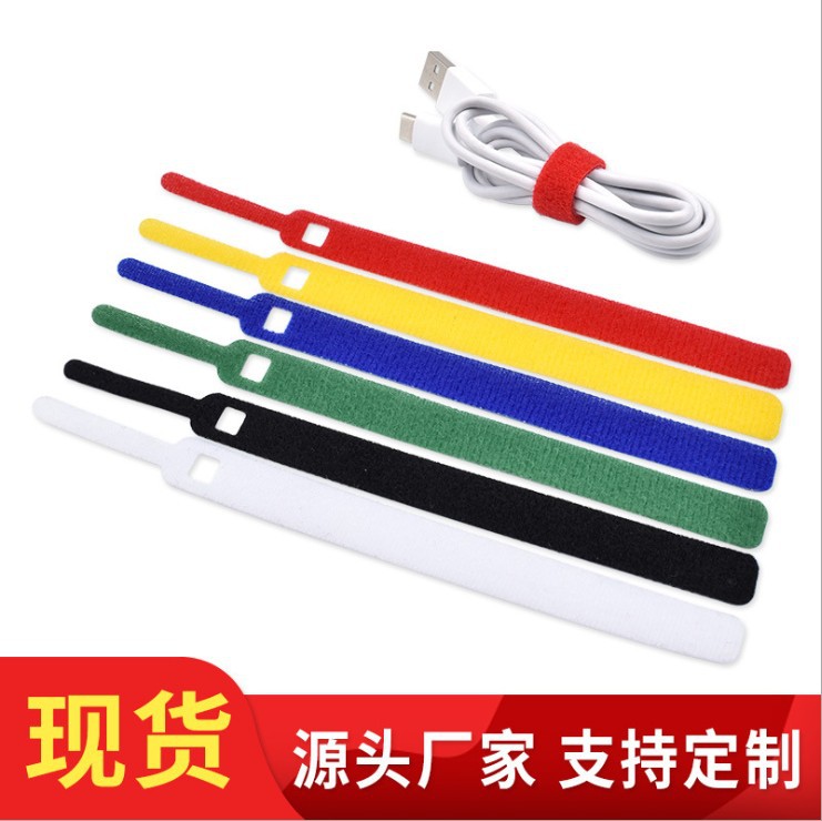 Nylon ties (clamps) with velcro